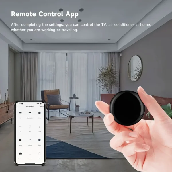 ⁦جهاز تحكم ذكي 🎛️  – تحكم شامل بكل أجهزتك المنزلية! يدعم الأوامر الصوتية بالعربية والإنجليزية🗣️، ويعمل مع Alexa وGoogle Assistant⁩ - الصورة ⁦8⁩
