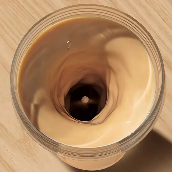 ⁦كوب خلط اوتوماتيكي محمول - مثالي لخلط البروتين والقهوة🌀⁩ - الصورة ⁦3⁩
