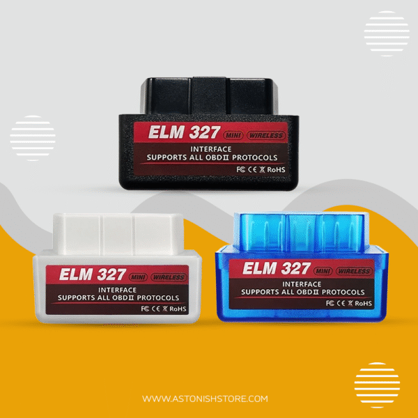 جهاز ELM327 الذكي لفحص وبرمجة السيارات    – ماسح ضوئي احترافي وبدون بطارية!   تشخيص فوري لأكواد الأعطال وإزالتها بسهولة✅