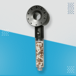 رأس دش بفلتر خرز وفولاذي مقاوم للصدأ   – تصميم دائري عالي الضغط بـ6 أوضاع قابلة للتعديل