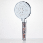 ⁦رأس دش بفلتر خرز وفولاذي مقاوم للصدأ   – تصميم دائري عالي الضغط بـ6 أوضاع قابلة للتعديل⁩ - الصورة ⁦13⁩