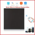 ⁦مفتاح جداري ذكي لاسلكي   من Chevolink للتحكم بالإضاءة والصوت بسهولة عبر تطبيق Graffiti / Smart Life ومتوافق مع Alexa وGoogle Home! (يدعم الإستخدام العادي)⁩ - الصورة ⁦3⁩