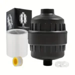 ⁦فلتر دش متعدد الطبقات لإزالة الكلور والشوائب ولتنقية متقدمة للمياه وتحسين شعرك وبشرتك✨ – مزود بفيتامين C⁩ - الصورة ⁦19⁩