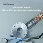 ⁦رأس دش محمول بـ 5 أوضاع مع فلتر خرز معدنية لتنقية المياه⁩ - الصورة ⁦2⁩