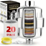 ⁦فلتر دش متعدد الطبقات لإزالة الكلور والشوائب ولتنقية متقدمة للمياه وتحسين شعرك وبشرتك✨ – مزود بفيتامين C⁩ - الصورة ⁦21⁩