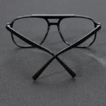 ⁦نظارات أنيقة بإطار كامل - مناسبة للعمل المكتبي والقراءة  ️⁩ - الصورة ⁦4⁩