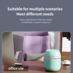 ⁦مرطب هواء USB متعدد الألوان بإضاءة LED – مثالي لغرفة، النوم والسيارات، والمنزل، مع 20 قطعة فلتر استبدال⁩ - الصورة ⁦8⁩