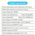 ⁦مفتاح جداري ذكي لاسلكي   من Chevolink للتحكم بالإضاءة والصوت بسهولة عبر تطبيق Graffiti / Smart Life ومتوافق مع Alexa وGoogle Home! (يدعم الإستخدام العادي)⁩ - الصورة ⁦8⁩